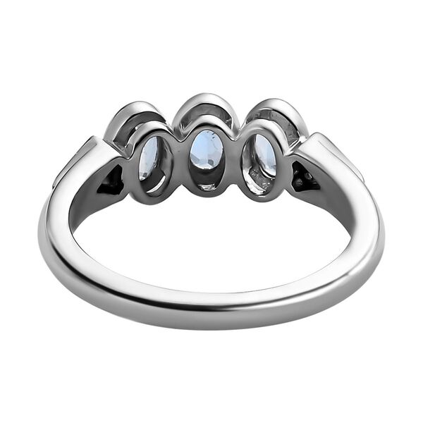 Santamaria Aquamarin und  Zirkon Ring, ca. 0,72 ct image number 5