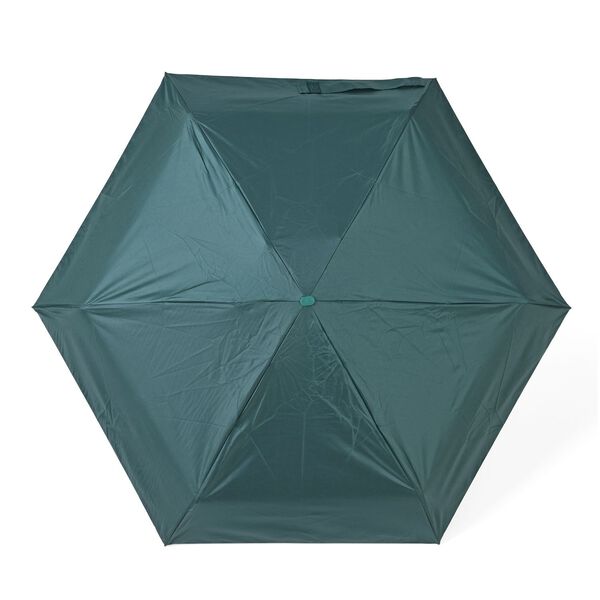Sturmfester Poketschirm mit Etui und UV-Schutz, Glasfasergestell, 92 cm DM, 260 gr, Türkis image number 3
