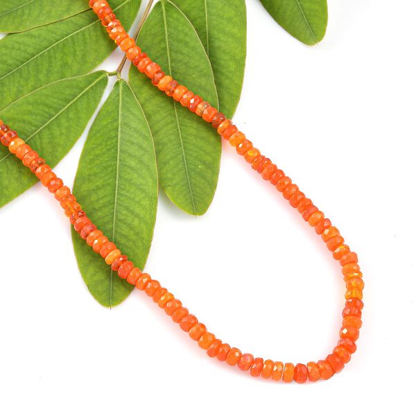 Farbige, &auml;thiopische Opal-Perlen-Halskette in Silber image number 3