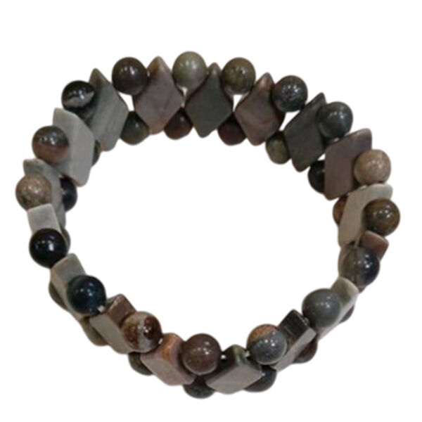 Flexibles Multi Jaspis Armband - 154 ct.