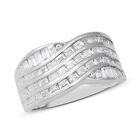 LUSTRO STELLA - Zirkonia Ring 925 Silber rhodiniert  ca. 0,81 ct image number 0