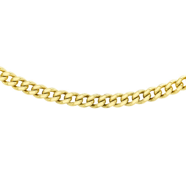 ILIANA italienische Panzerkette in 750 Gelbgold image number 0