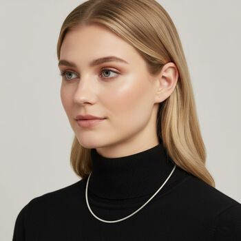 Royal Bali - Tulang Naga Halskette ca. 90 cm, 925 Silber ca. 28,80g