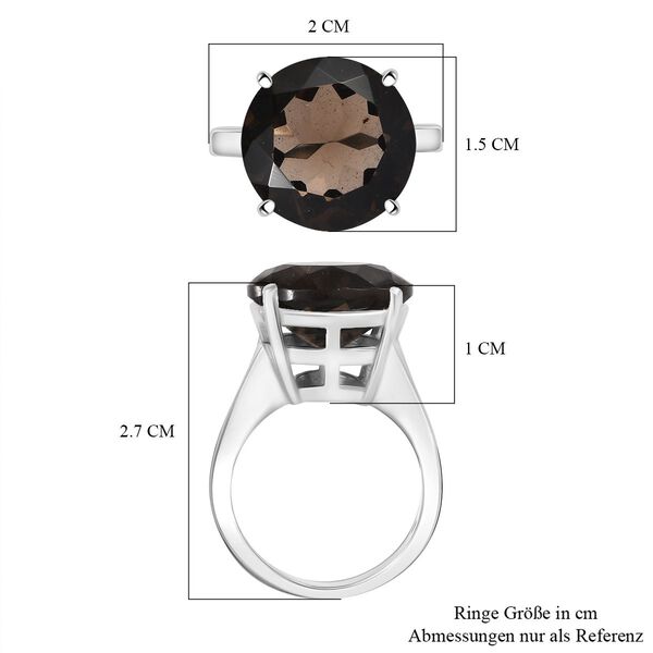 Rauchquarz Ring - 8,66 ct. image number 6