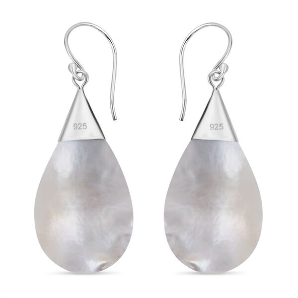 Royal Bali - Perlmutt Ohrringe 925 Silber image number 4