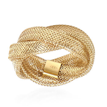 Italienischer, flexibler Ring, (Gr&ouml;&szlig;e 19-21) 375 Gelbgold