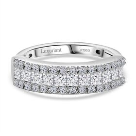 LUXURIANT DIAMOND - Lab Grown Diamant VS Ring 950 Platin (Größe 17.00) ca. 0.99 ct