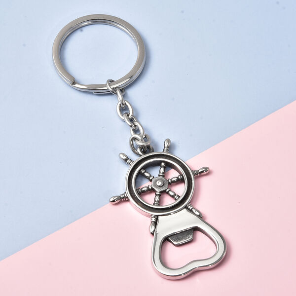 Schl&uuml;sselanh&auml;nger in Silberton image number 2