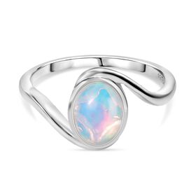 AA Natürlicher, äthiopischer Welo Opal Ring - 0,82 ct.