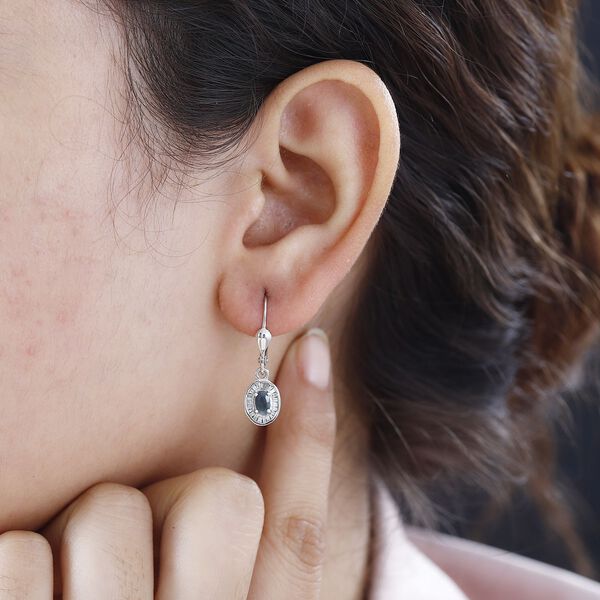 Alexandrit und Diamant Ohrringe - 0,75 ct. image number 3