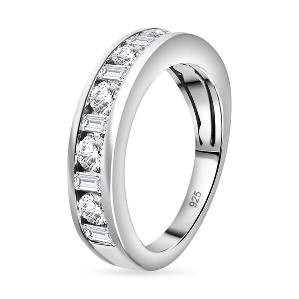 Moissanit Ring, ca. 0,94 ct image number 5