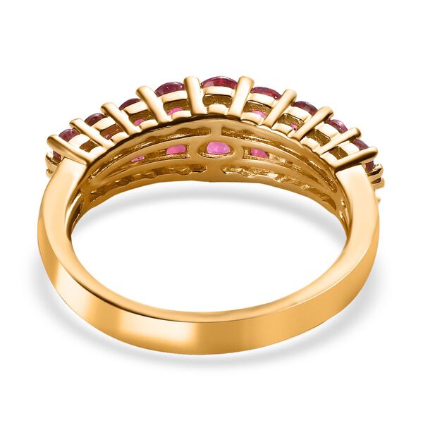 Rubellit Cluster Ring - 1,18 ct. image number 6