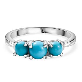 Amerikanischer natürlicher Sleeping Beauty Türkis Ring - 1,11 ct.