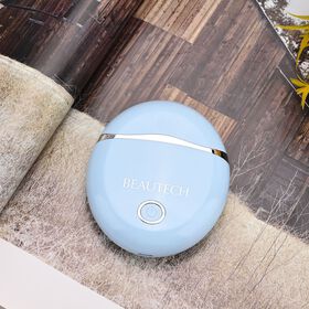 Beautech - 3 in 1 Shaver mit Edelstahl Klinge, Aufladbar, 500 mah, Blau