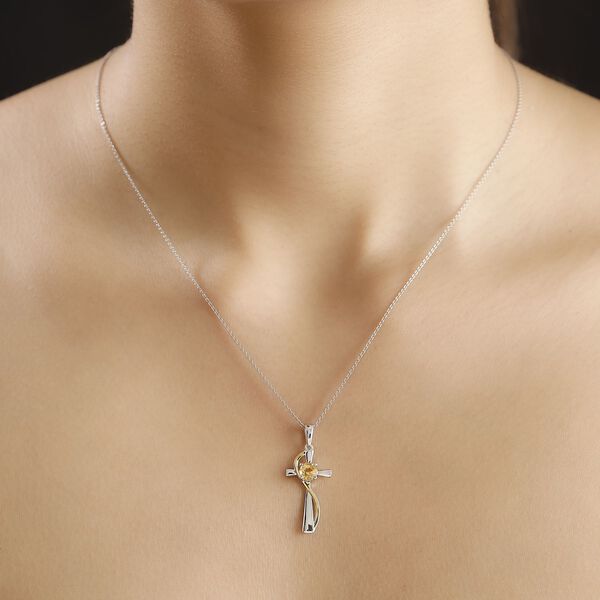 Citrin Anhänger - 0,43 ct. image number 3