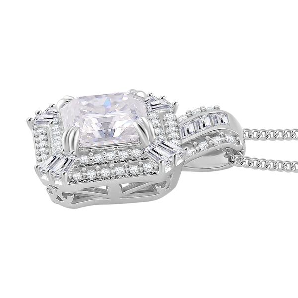 D'Joy Moissanit Anh&auml;nger mit 50cm Kette - 3,89 ct. image number 3