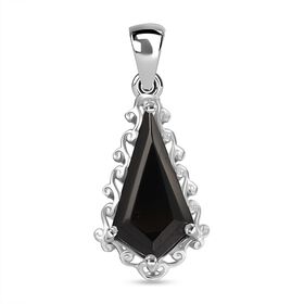 D'Joy Elite Shungit Anhänger 925 Silber rhodiniert ca. 1,75 ct.