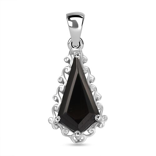 D'Joy Elite Shungit Anhänger 925 Silber rhodiniert ca. 1,75 ct. image number 0