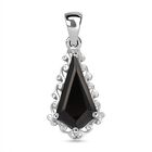D'Joy Elite Shungit Anhänger 925 Silber rhodiniert ca. 1,75 ct.