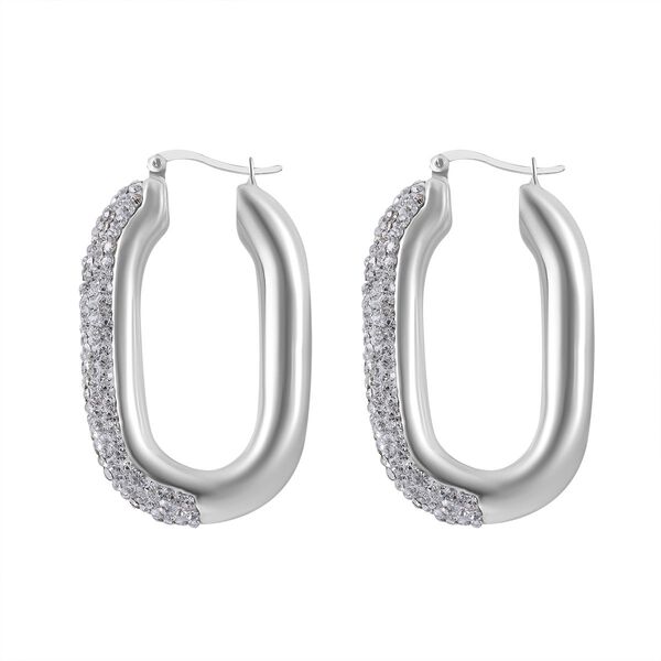 Wei&szlig;e Kristall-Ohrringe - 1,57 ct. image number 2