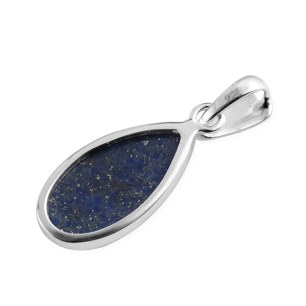 Lapislazuli Anh&auml;nger 925 Silber ca. 9,14 ct image number 5