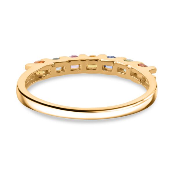 AA mehrfarbiger Saphir Ring - 1,19 ct. image number 5