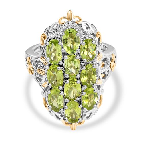 Peridot Ring Messing (Größe 20.00) ca. 4,89 ct image number 0