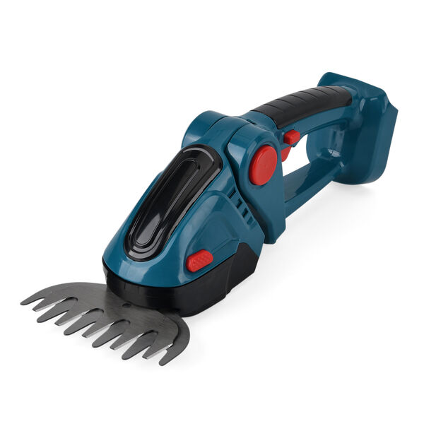 Akku Gras und Strauchschere, 2 in 1 Gartenschneider, 6000mAh, 390W, Blau image number 4