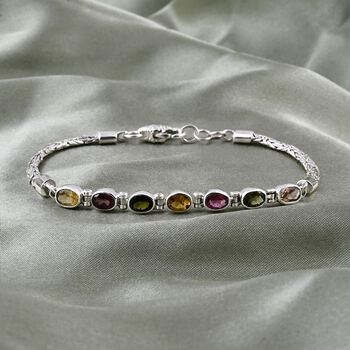 D'Joy Multi-Turmalin 19cm Armband - 3,13 ct.