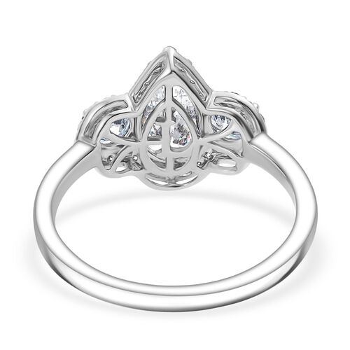 LUXURIANT DIAMOND - Lab Grown Diamant VS Ring 950 Platin (Größe 18.00) ca. 2.00 ct image number 5