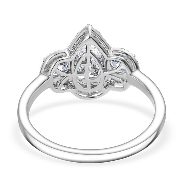 LUXURIANT DIAMOND - Lab Grown Diamant VS-EF IGI zertifiziert Ring, 950 Platin (Größe 18.00) ca. 2.00 ct image number 6
