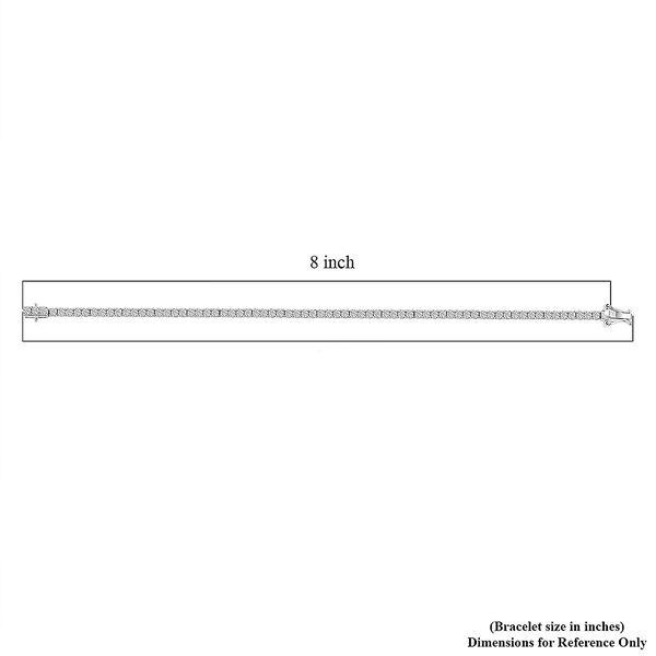 D'Joy SI-GH Labor Diamant 20cm Armband - 4 ct. image number 6