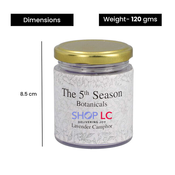 The 5th Season - Botanical Collection Duftkerze au Sojawachs im Glas, Lavendel image number 5