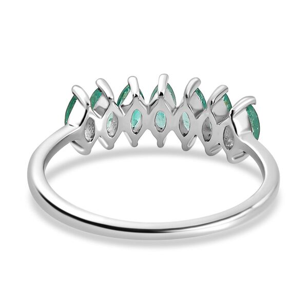 AA Smaragd Ring - 0,98 ct. image number 6