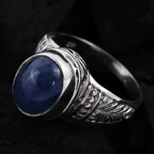 Royal Bali Kollektion - Tansanit Ring 925 Silber image number 2