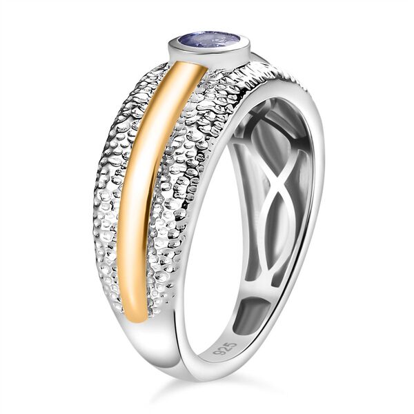 Zweifarbiger Tansanit-Ring - 0,27 ct. image number 5