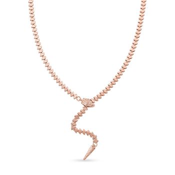 Rose Halskette ca. Flexibles cm ca. 26,10g