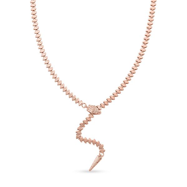 Rose Halskette ca. Flexibles cm ca. 26,10g