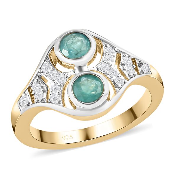 Grandidierit und Zirkon-Ring image number 4