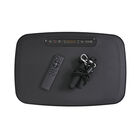 Soulsmart Vibrationsplatte mit RGB-Beleuchtung, Bluetooth-Lautsprecher und 150W-Motor, Schwarz