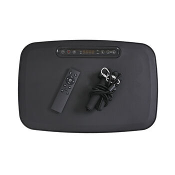 Soulsmart Vibrationsplatte mit Bluetooth-Lautsprecher, 47,2x31,3x11,7 cm, Schwarz