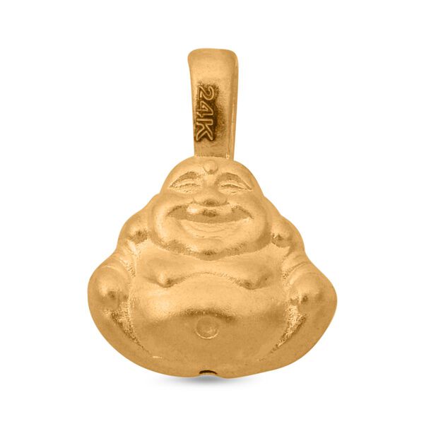 Buddha Anhänger in 999 Gold image number 4
