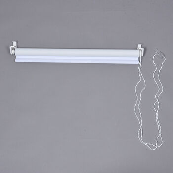 Easy-Klemm Verdunkelungsrollo, Gr&ouml;&szlig;e 80x150 cm, Wei&szlig;