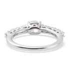 LUSTRO STELLA - feinster Zirkonia-Ring, 925 Silber platiniert image number 5