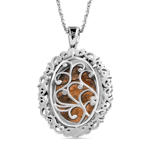 Bild Jaspis-Anhänger mit 50cm Kette - 26 ct. image number 5