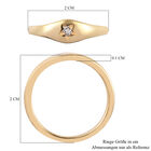 Diamant Ring 925 Silber vergoldet image number 6