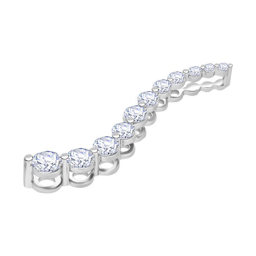 LUXURIANT DIAMOND- VS Labor Diamant Anhänger in 950 Platin - 1 ct. image number 2