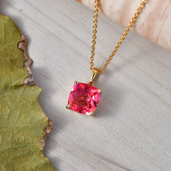 EverTrue Sunset Triplett Quarz Anh&auml;nger mit 50cm Kette - 6 ct.