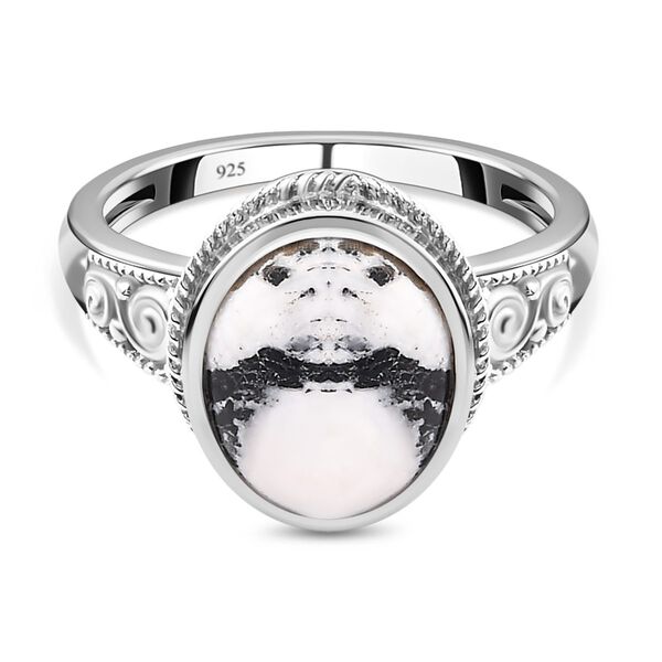 Wei&szlig;er B&uuml;ffel-Ring - 4,97 ct.