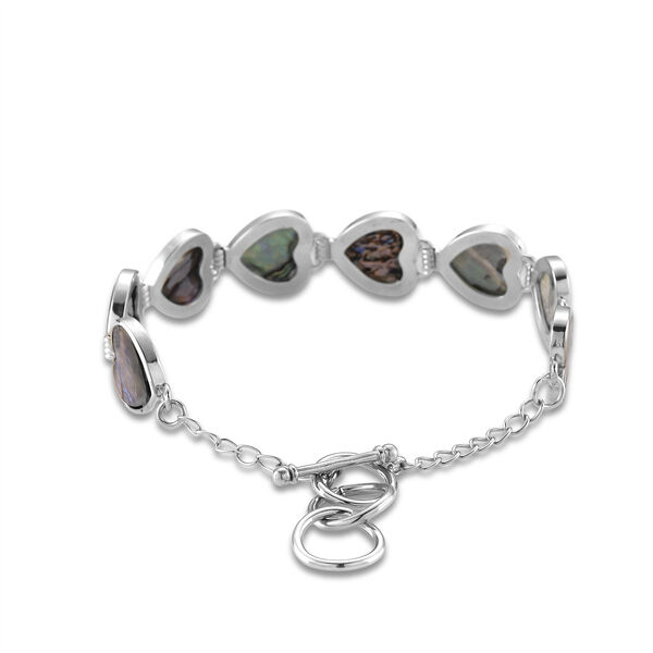 Abalone Muschel Armband ca. Flexibles cm Nickelfreies Messing ca. 50.00 ct image number 3